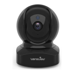 wansview Wireless Security Camera, IP Camera 2K, WiFi Home Indoor Camera